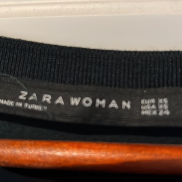 Zara dark green blouse - Picture 3 of 6